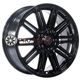 NZ R-01 7x17/5x112 ET43 DIA57,1 Black