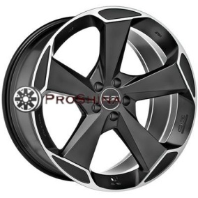 OZ Aspen HLT 9x21/5x112 ET50 DIA79 Matt Black + Diamond Cut